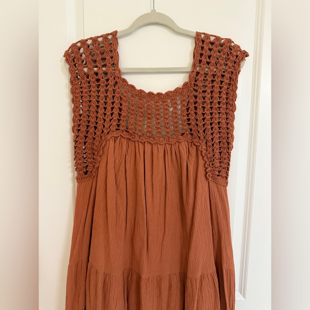 ASOS Rust Maxi Dress - Picture 2 of 9